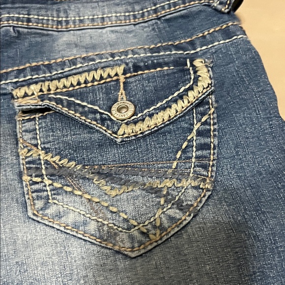 Rue21 Faded Blue Denim Shorts - Picture 7 of 8